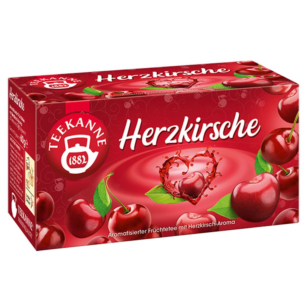 Čajová konvice, srdcová třešeň, PG=20ST Obrázek produktu 