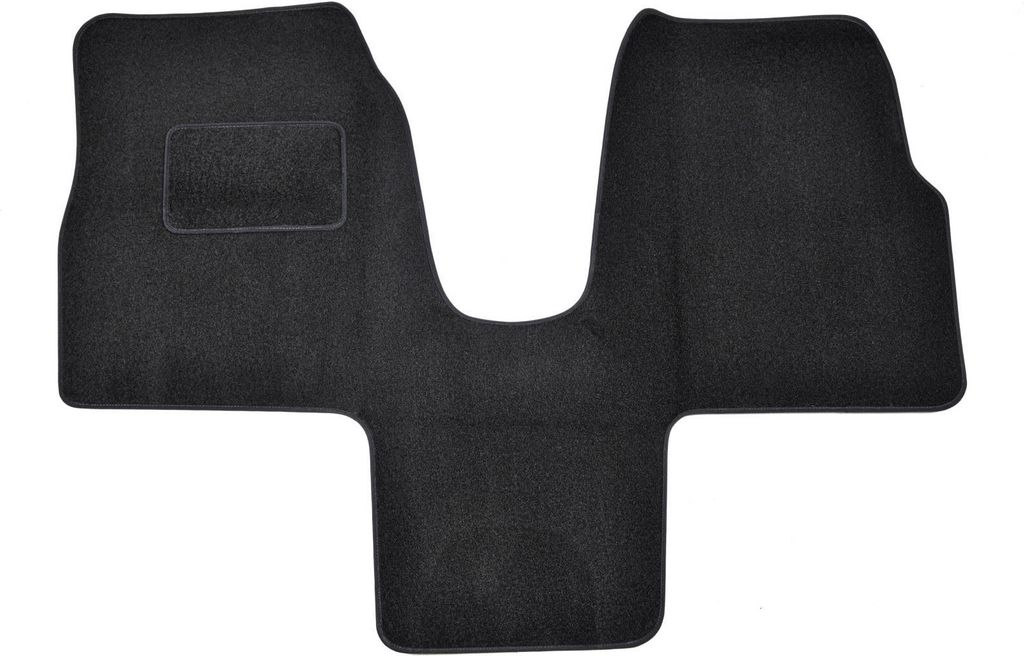 J&J AUTOMOTIVE | Velours Fußmatten Autotepiche Passend Für Kia Carnival 1999-2006 4tlg, Genaue Passform, rutschfeste Untregrund, Verstärkt Im Pe...
