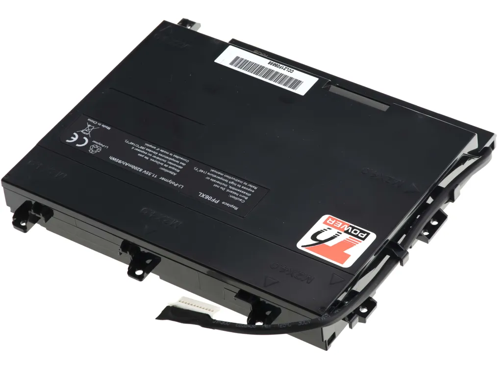 Batteria T6 Power HP Omen 17-w210ng | 11.55V 8200mAh 95Wh Ricambio - 2