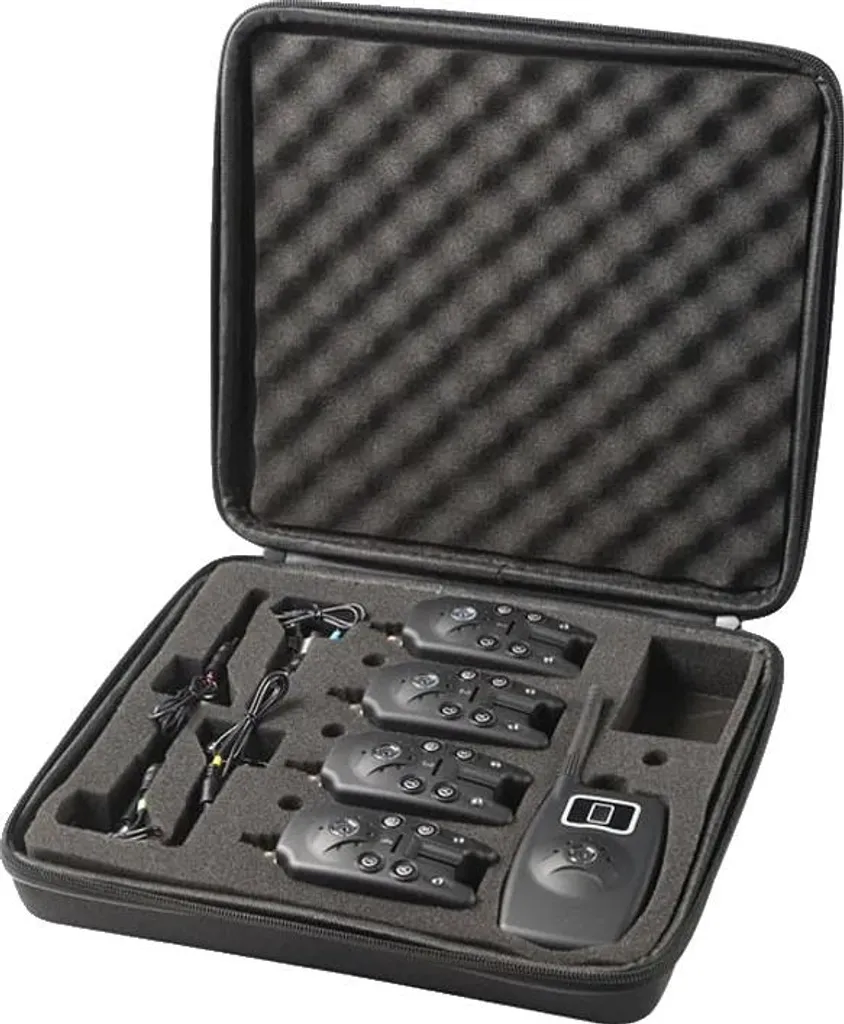 Coffret alarme de pêche JY-19-SW pour sessions de nuit et carpe
