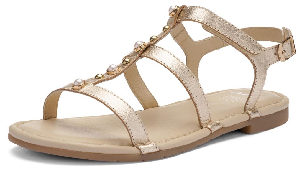Ara Riemchensandaletten Damen 32313938373539 Gold 41 EU Produktbild 