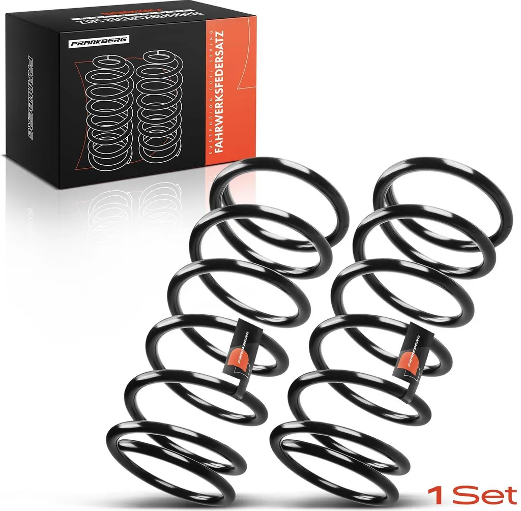 Paire de Ressorts Amortisseurs Avant Ford Escort MK1 MK2 0.9L-1.3L