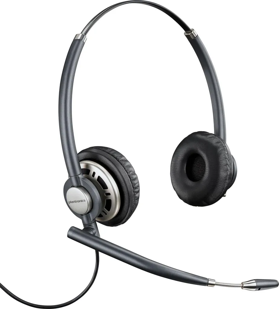 Casque audio de bureau POLY EncorePro 720 double écouteur noir et gris