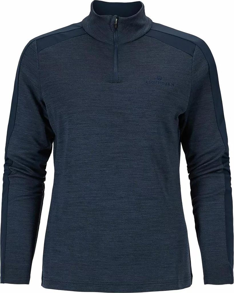 AMUNDSEN 5Mila Half Zip Damen Pullover blau L