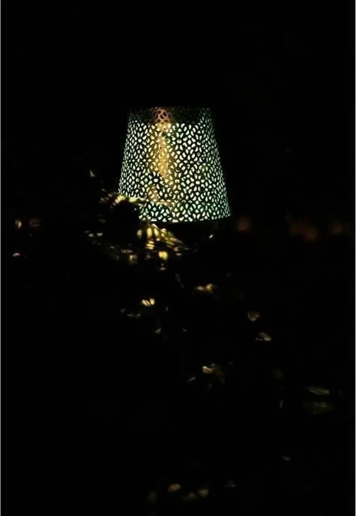 Lampe solaire Garden ID Silver - Balise lumineuse en inox brossé