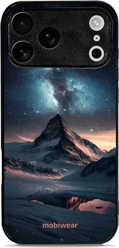 Handyhülle für iPhone 17 Pro Max, Mobiwear Glossy Case, Nachtberg