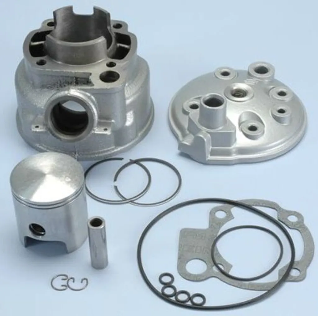 Kit cylindre 80cc POLINI Ø50mm fonte robuste pour Minarelli AM6 série