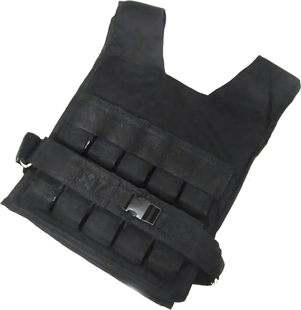Toorx Fitness Gewichtsweste - Schwarz - Verstellbar - 10 kg