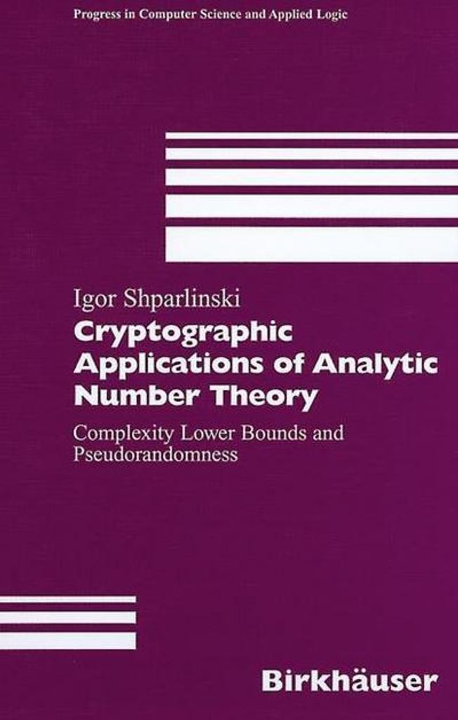 Cryptographic Applications of Analytic Number Theory