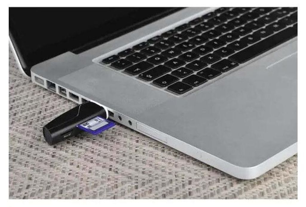 Lecteur de cartes HAMA, USB 2.0, SD/microSD, SD/SDHC/SDXC, Image du produit 