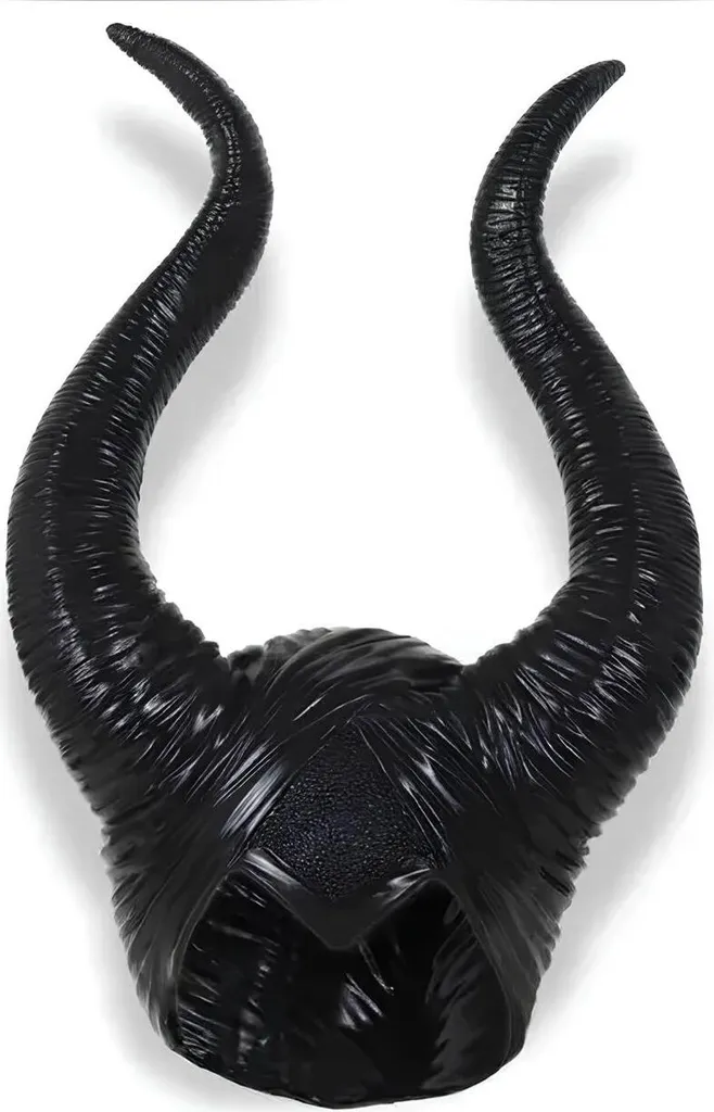 Cornes de cosplay Maleficent noires - Accessoire léger confortable adulte