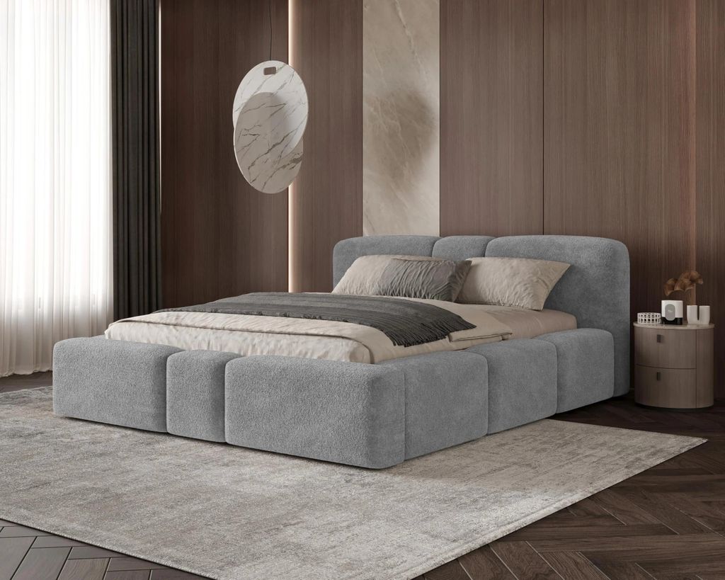 Chilly Möbel Design Lit Monte - Lit rembourré avec cadre en Image du produit 
