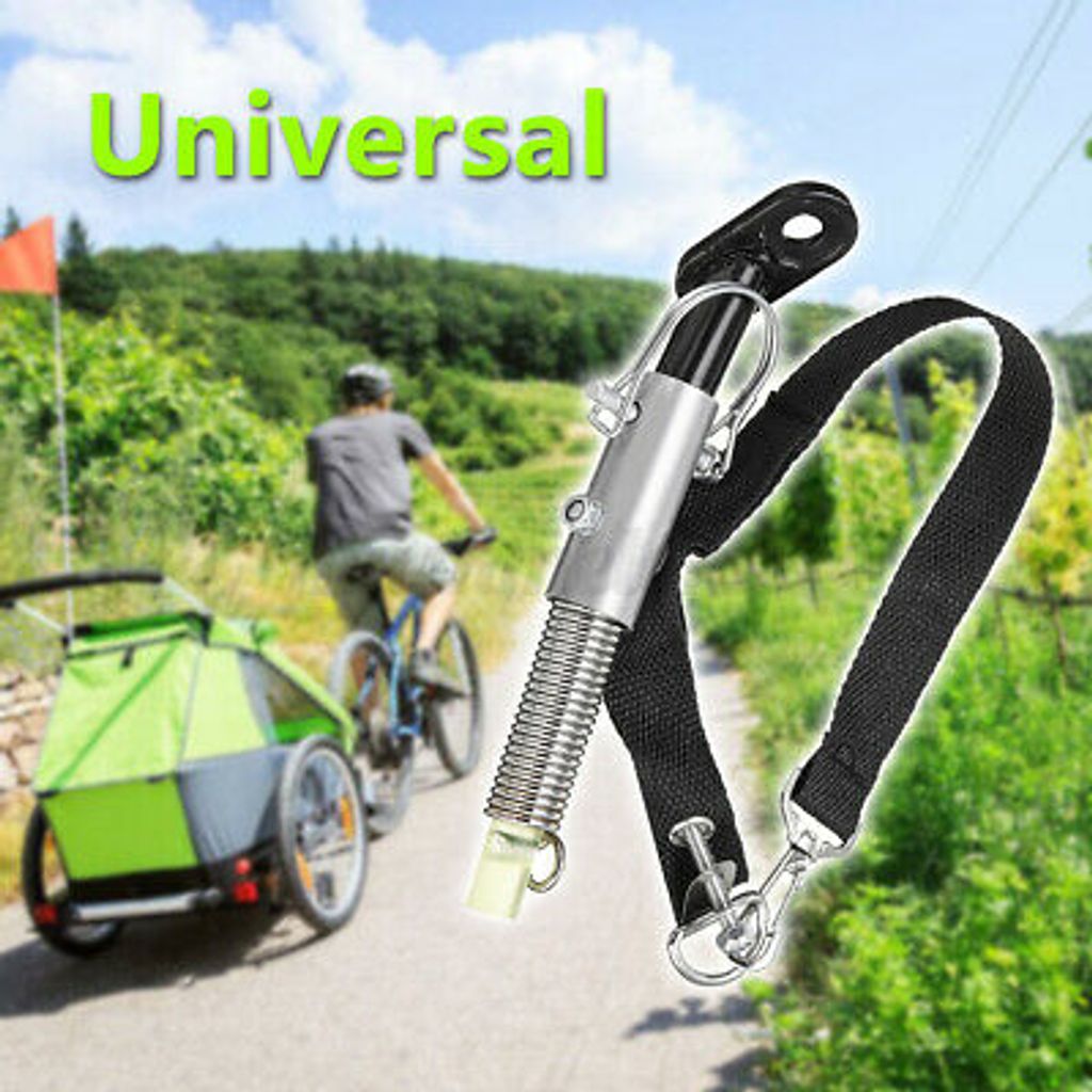 1x Universal Anhängerkupplung Kupplung Adapter Für Fahrradanhänger Kinderwagen