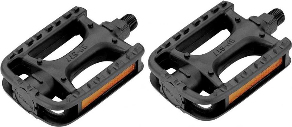 Longus Pedal SP-877 schwarz - robustes Aluminium-Pedal mit Produktbild 