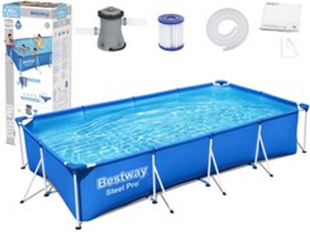 Bestway Steel Pro 56424, 5700 l, Basen ramowy, Niebieski, Zdjęcie produktu 