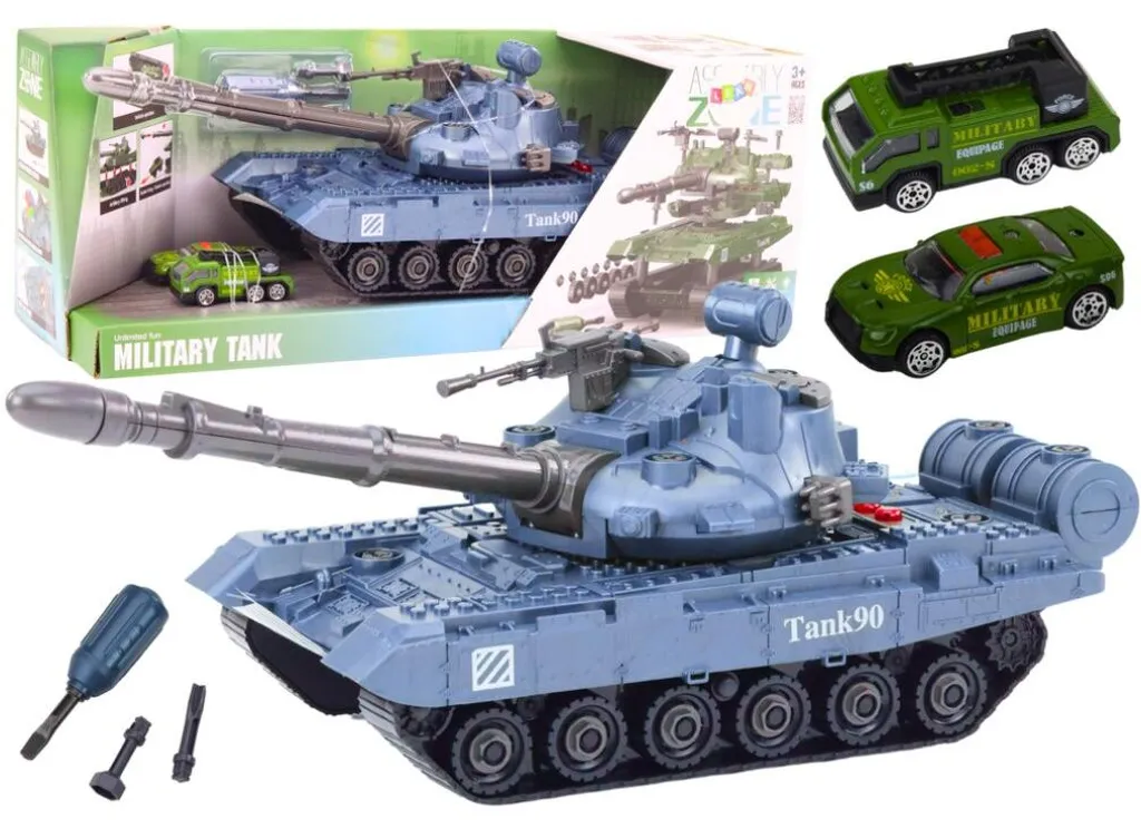 Éliminez le son bleu avec ce char de démantèlement militaire expert