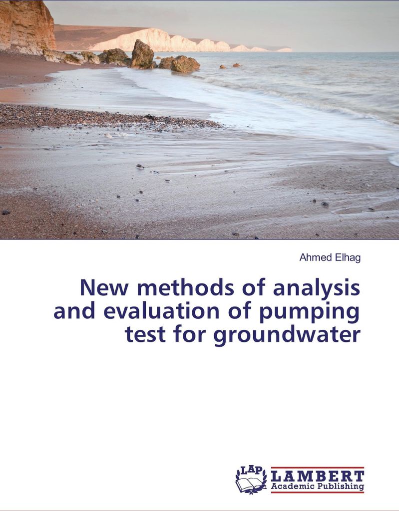 New methods of analysis and evaluation of pumping test for groundwater