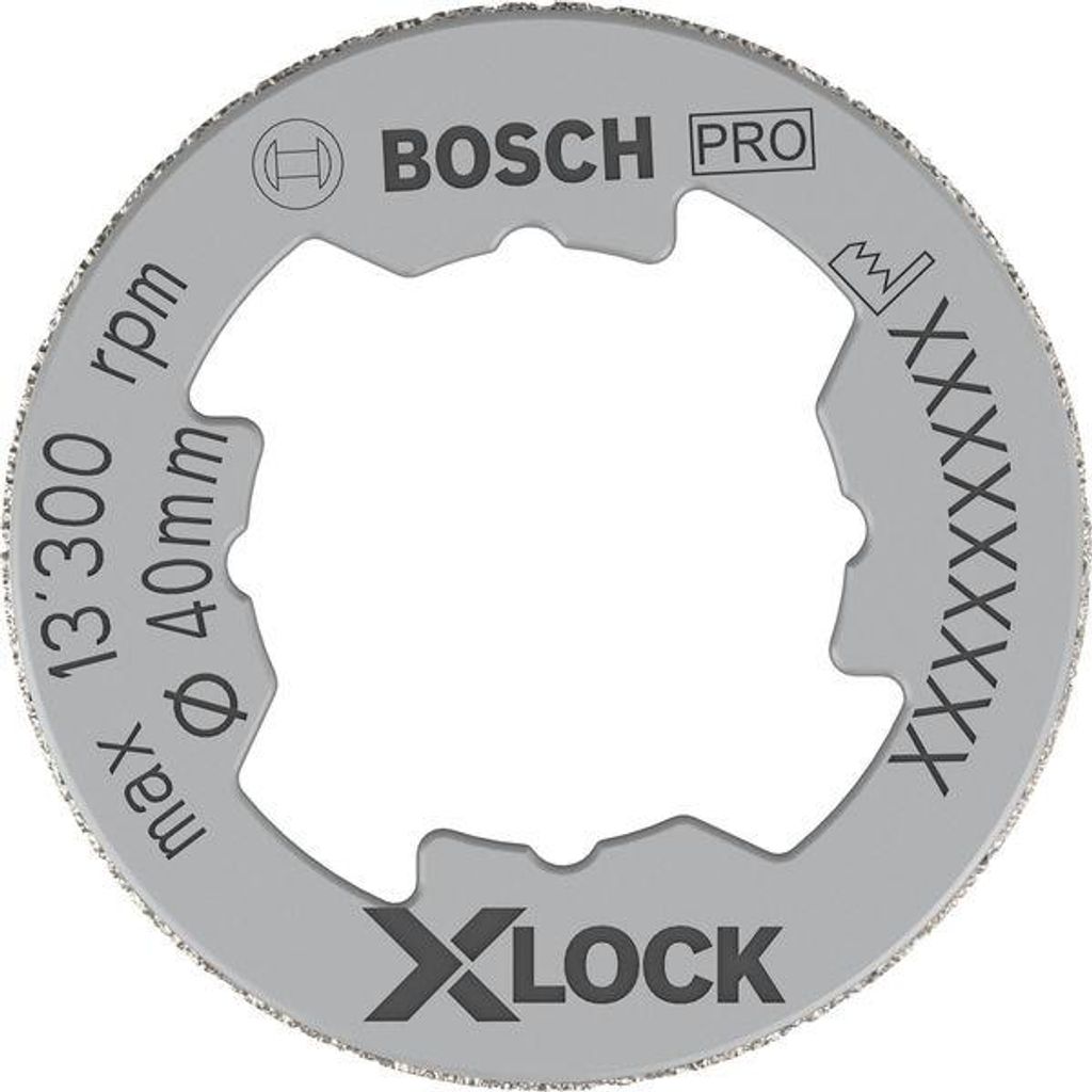 PRO Ceramic dry Trockenbohrkrone, 40 x 35 mm, X-Lock