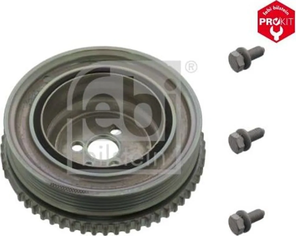 FEBI BILSTEIN 44813 Riemenscheibe, Kurbelwelle OE 55181620 kompatibel mit Doblo, Carisma, Space Star, NP300, Ibiza, Defender, Corolla, Astra H, Thema, Carnival, Mini, ZX, Clubman, Clio, Focus, Ypsilon, Musa, Delta, Renegade, Tipo, Stilo, Punto, Panda, Idea, Grande Punto, Bravo, Brava, 500X, 500L, 500C, 500, Mito, Giulietta