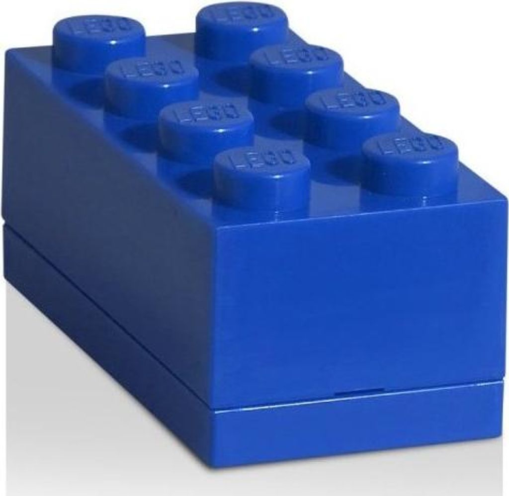 LEGO® Mini Box 46 x 92 x 43 - modrý Obrázok produktu 