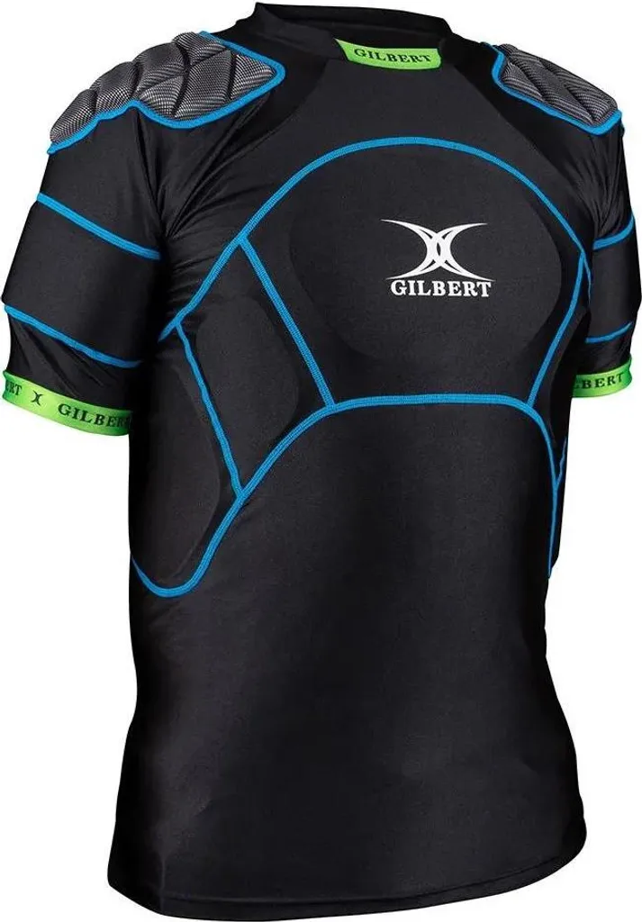 Épaulière Gilbert XP500 Gris M : Protection contre les Chocs Rugby