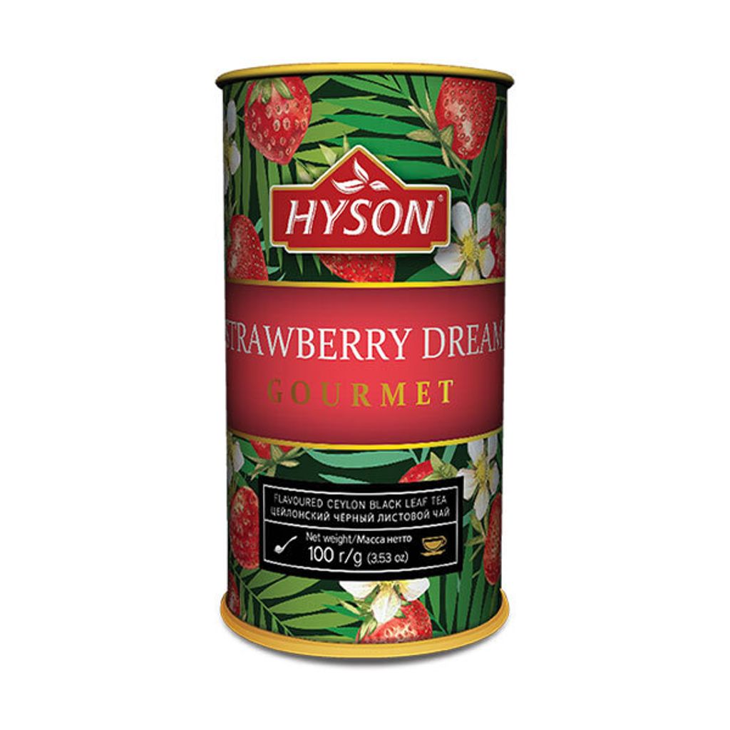 HYSON Strawberry Dream 100g (loser schwarzer Tee)