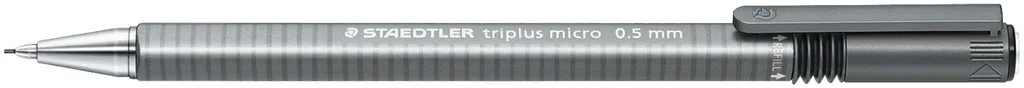 Crayon porte-mine Staedtler Triplus Micro corps triangulaire bleu 0.7mm