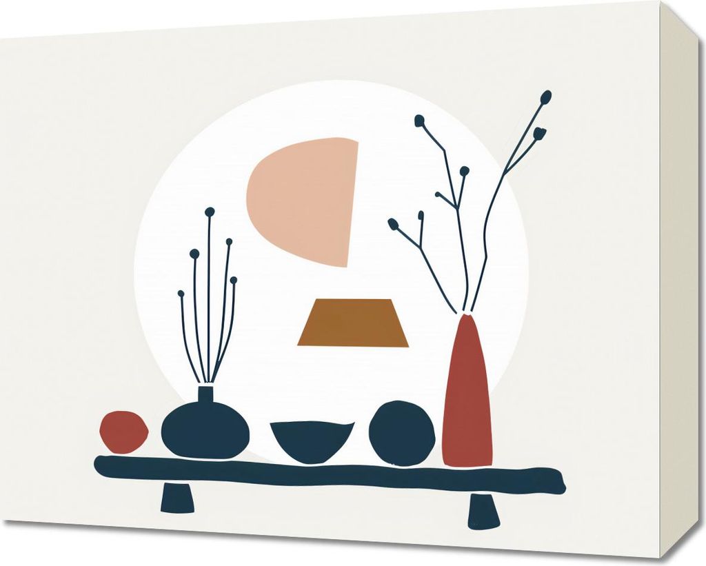 Bild 50x40cm Naturanski Tisch