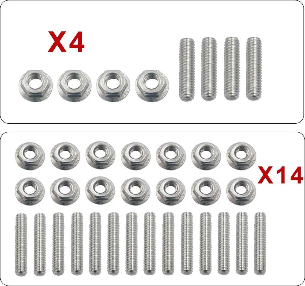 Sostituzione Bulloni Coppa Olio SBC Chevy 350 | Inox Anti-Perdita