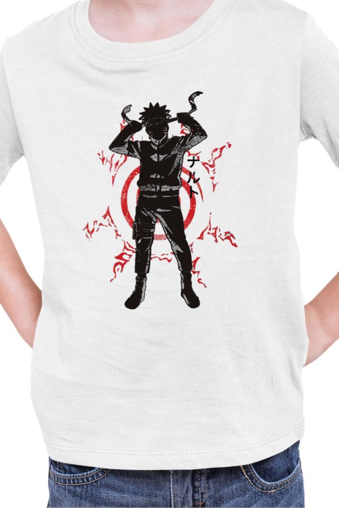 Kinder T-Shirt Naruto Naruto 05, 3-4 Jahr - 104 / Weiß
