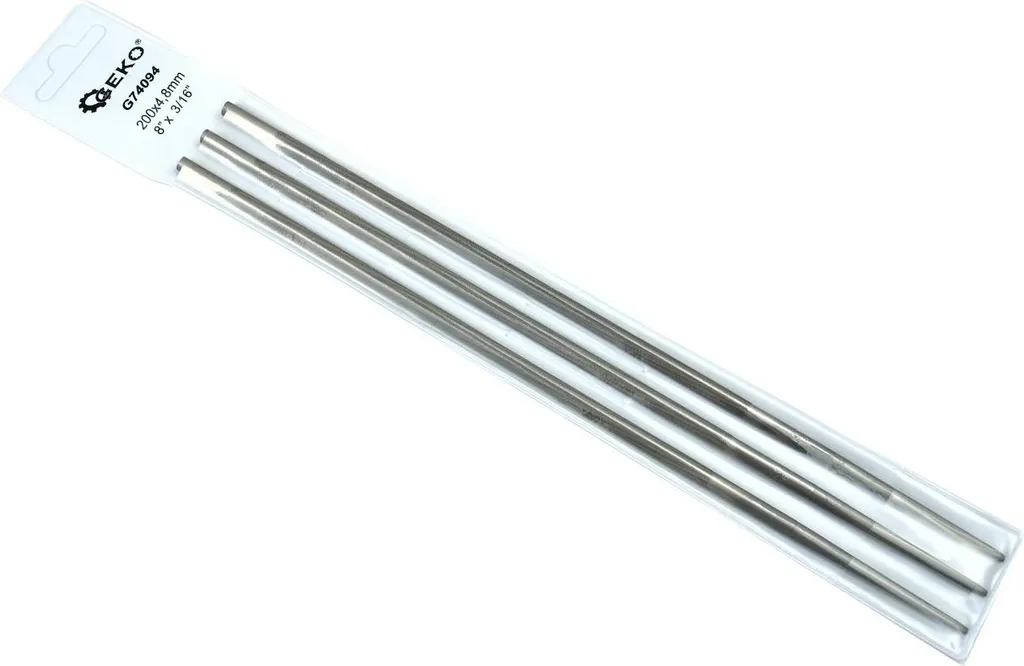 Lime 4,8 mm pour affûtage efficace des chaînes 0,325 - Travail propre