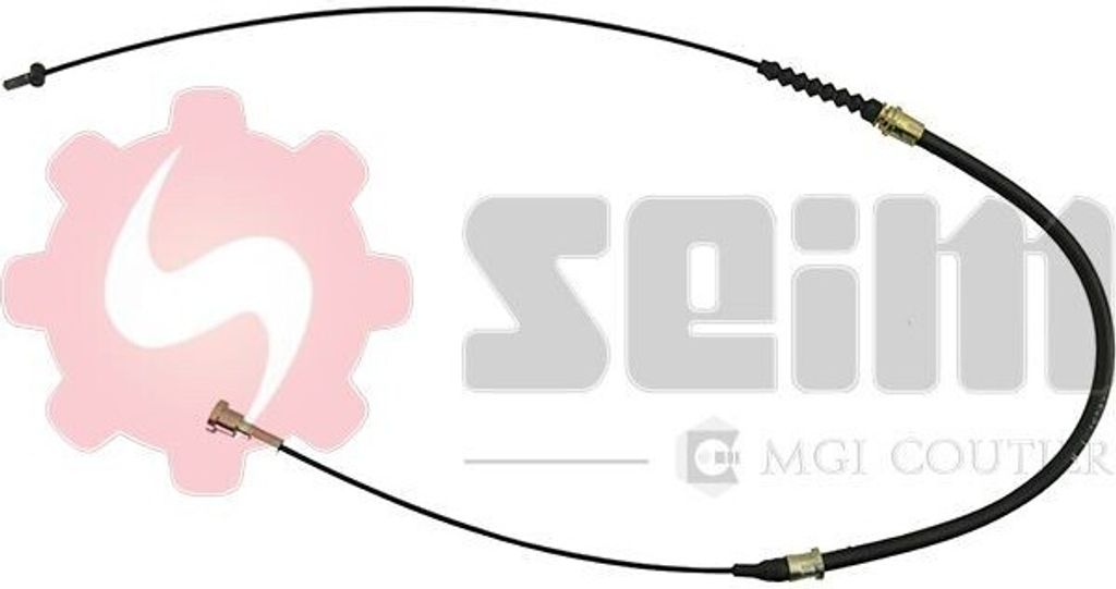 SEIM Handbremsseil Seilzug Feststellbremse für OPEL Corsa C Schrägheck (X01) Hinten Rechts 653304