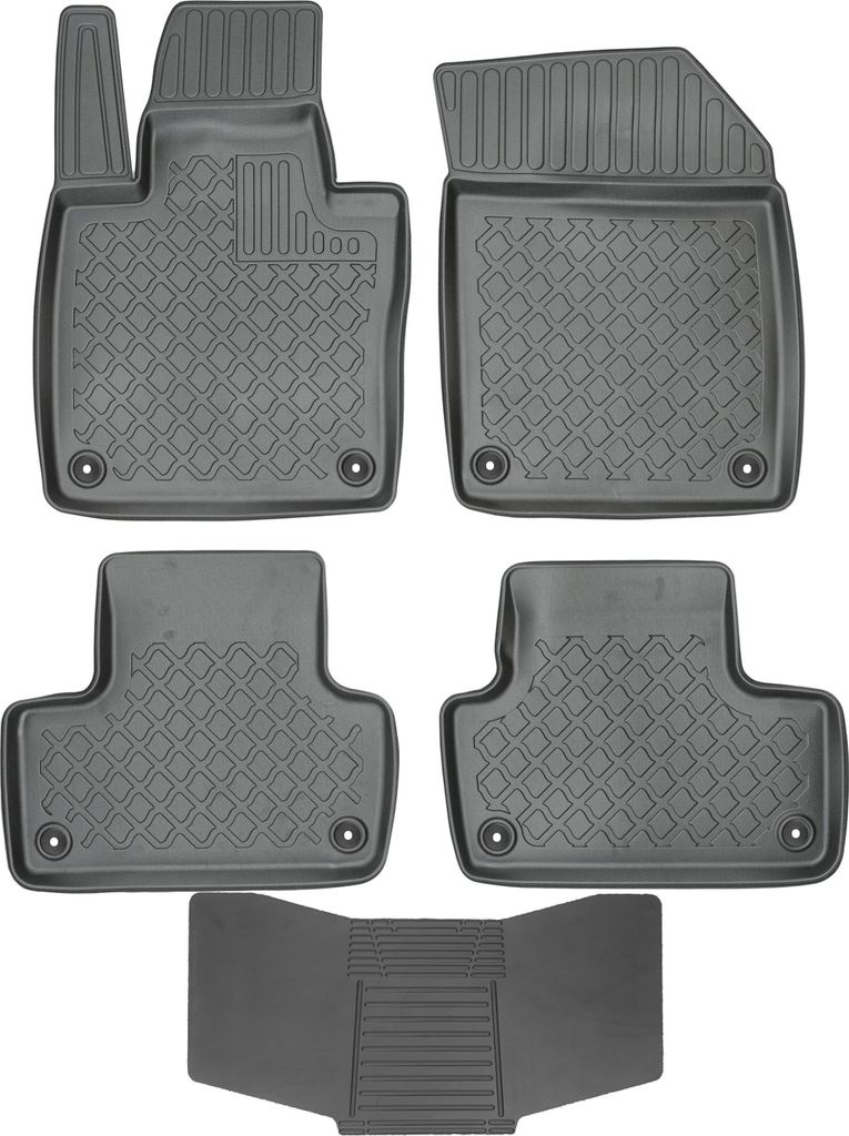 Matten ARISTAR 602594 + ABDECKUNG 251992 - Volvo XC60 II 2017- / Volvo XC60 T8 Plug-in Hybrid 2018- STOP. INSTALL VLV vorne und hinten