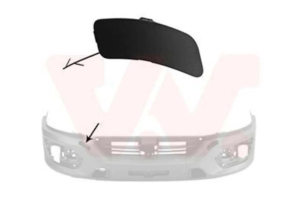 VAN WEZEL 2818488 Copertura Paraurti Anteriore Dx IVECO Daily VI - Qualità
