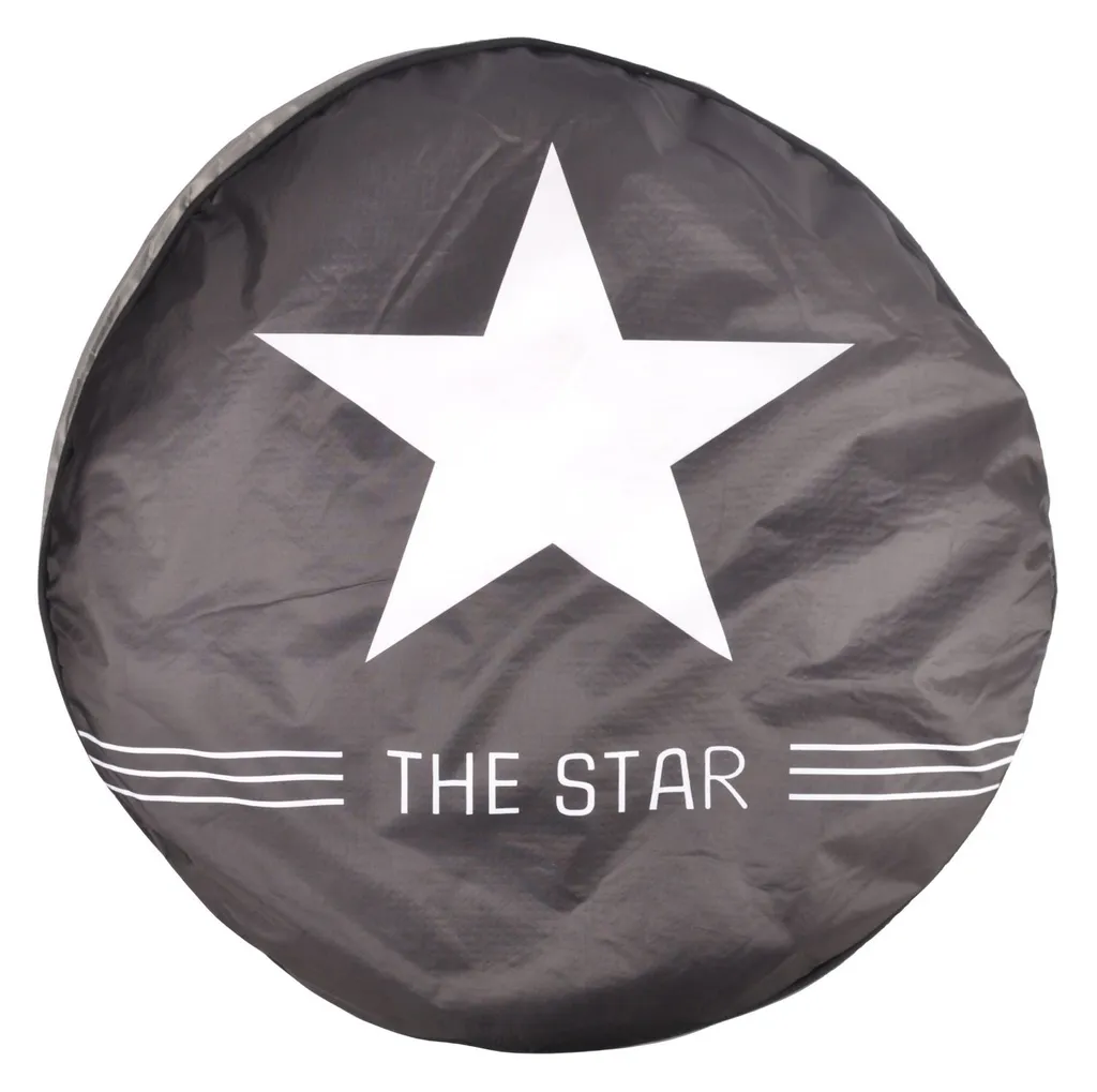 Lit pour chien extérieur 80cm The Star - Couchage tout terrain gris