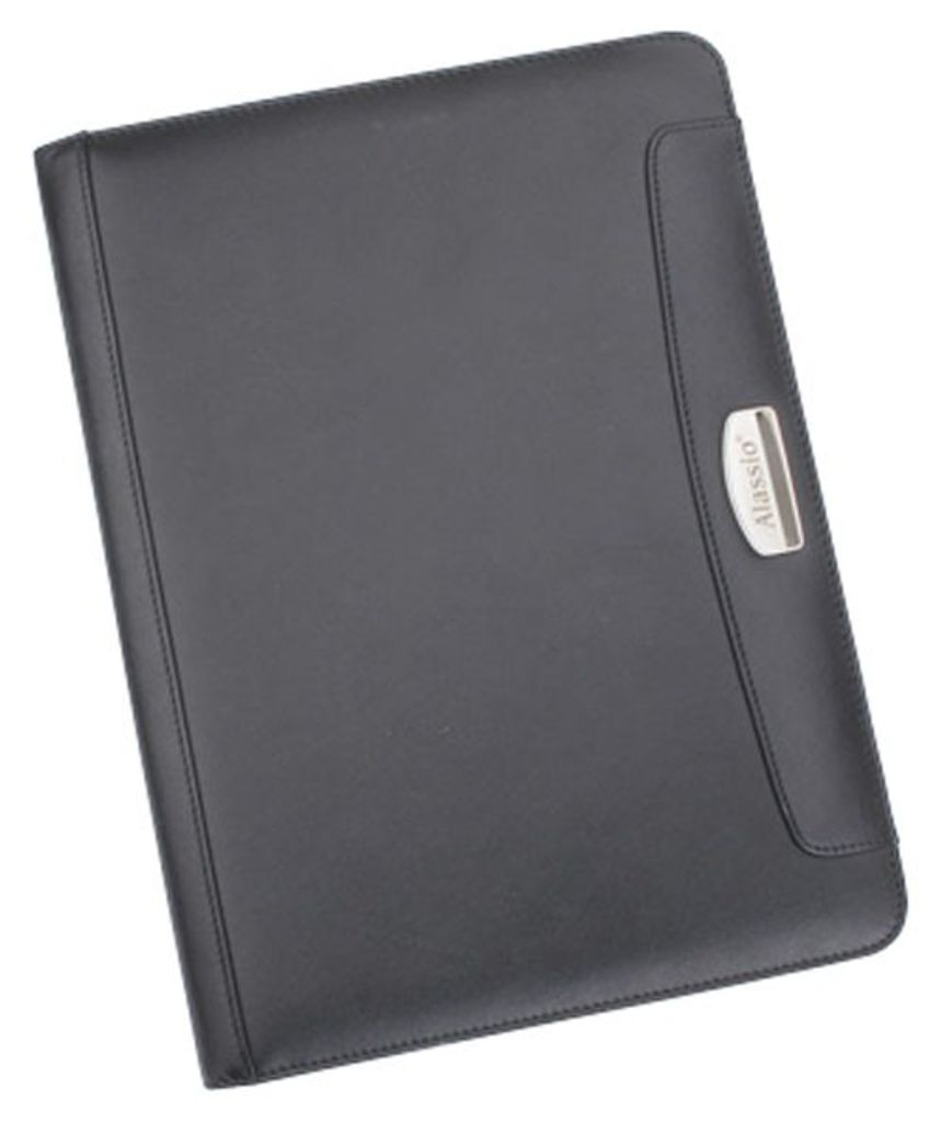 Alassio Schreibmappe "MARES I" DIN A4 FINEtouch Kunstleder schwarz
