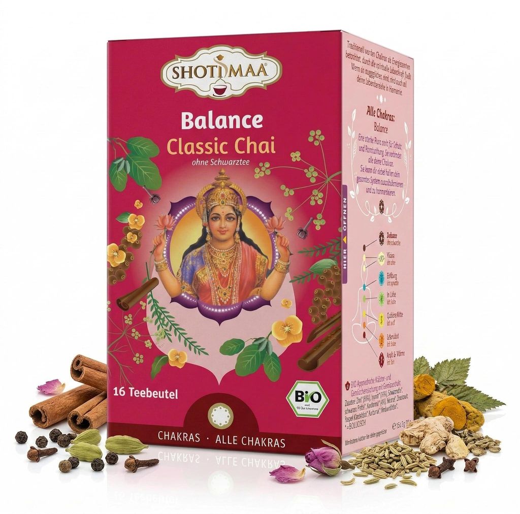 Shoti Maa  Ayurveda-Tee - Balance - Classic Chai ab 32g - 1 Produktbild 
