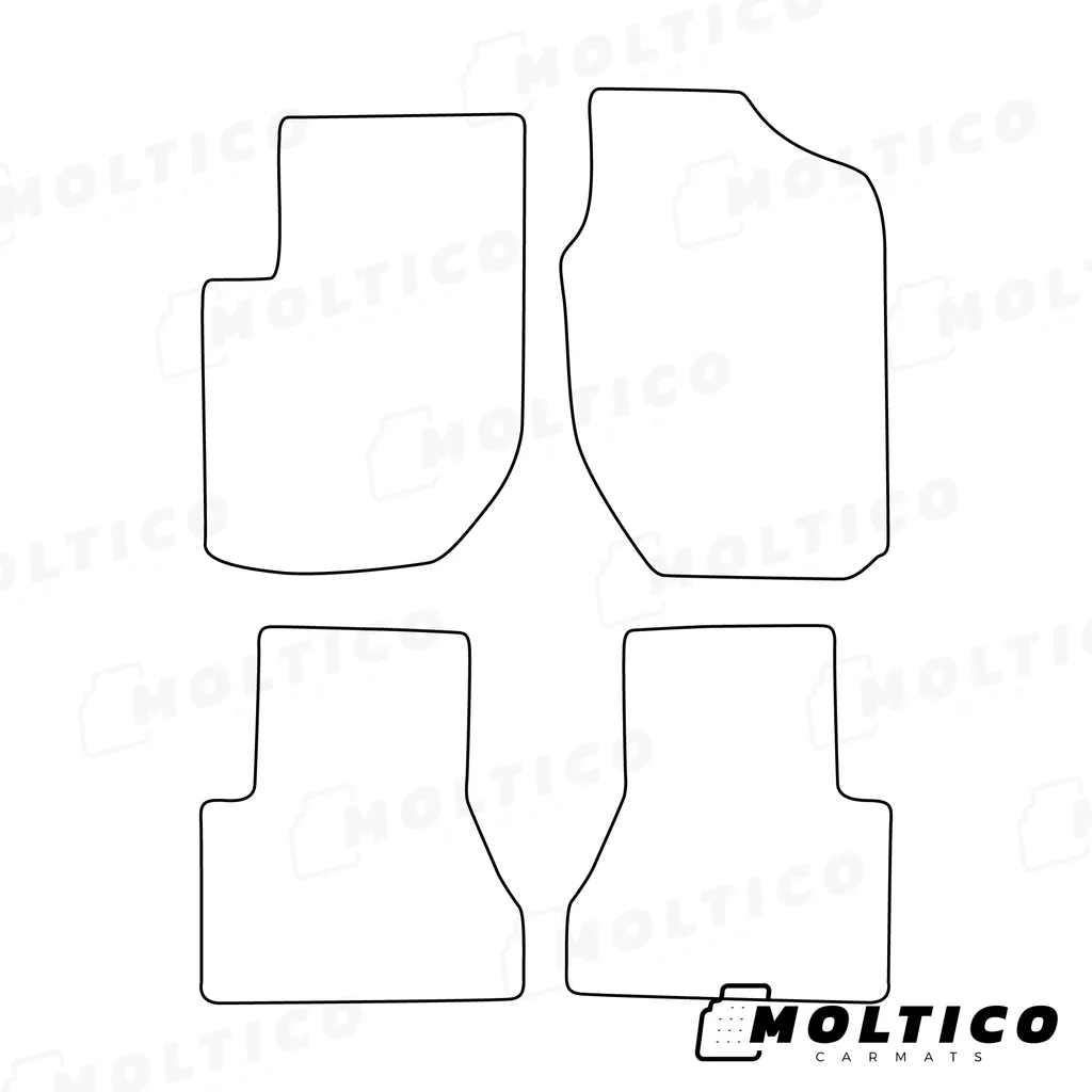 Tappetini Auto Design Velours per Range Rover 94-00 | Beige Stitch - 2