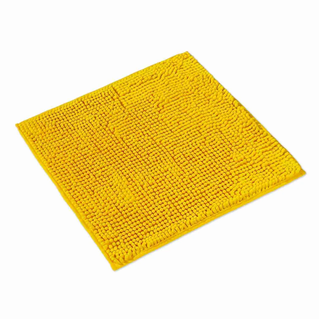 WohnDirect tappetino da bagno PARIS giallo 45x45cm