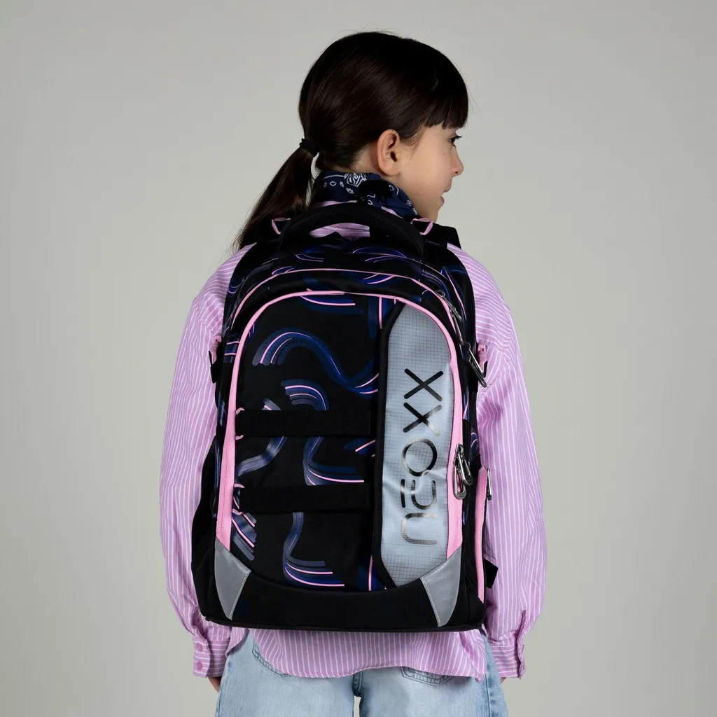 Sac à dos confortable neoxx Active Pro noir protégeant votre ordinateur - 9