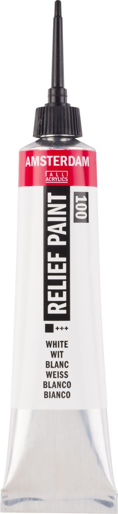 Amsterdam 58041001, 20 ml, Weiß, Tube Produktbild 