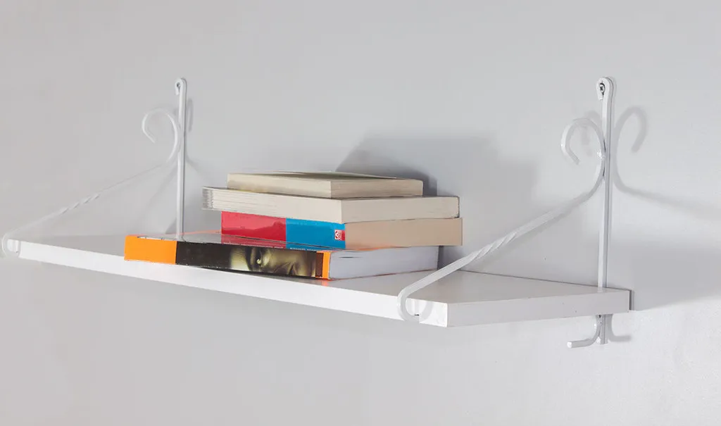 Mensola da Parete Seramoni Skye Decor 72cm Melaminico Bianco