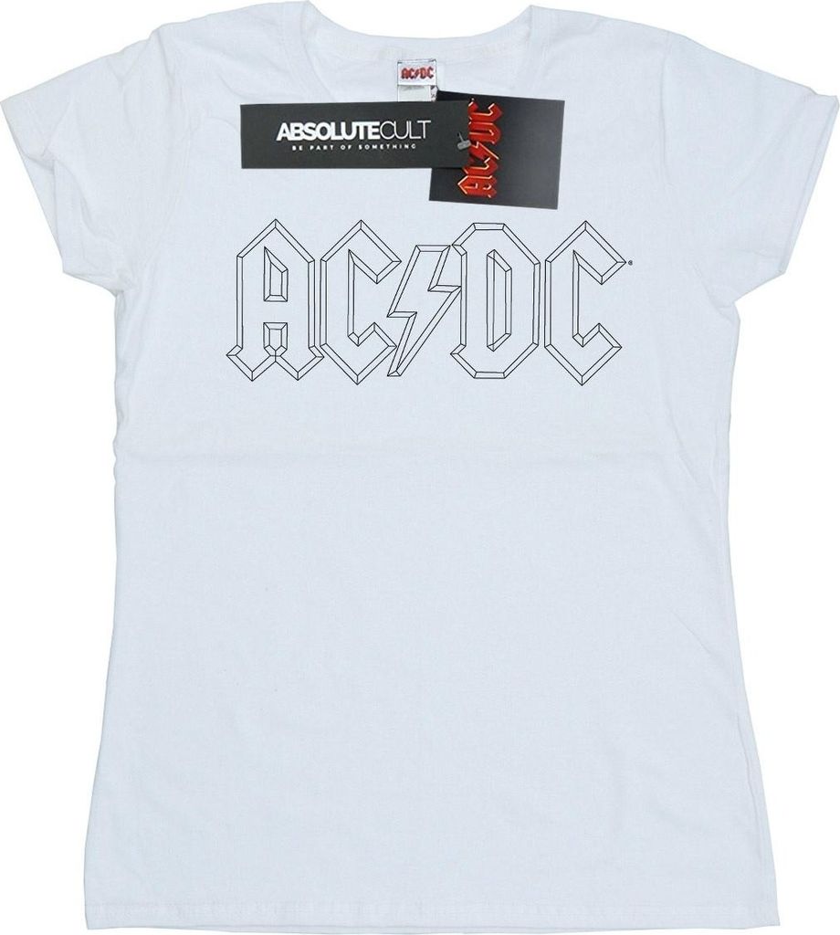 AC/DC - T-Shirt für Damen BI4233 (L) (Weiß) | Kaufland.de