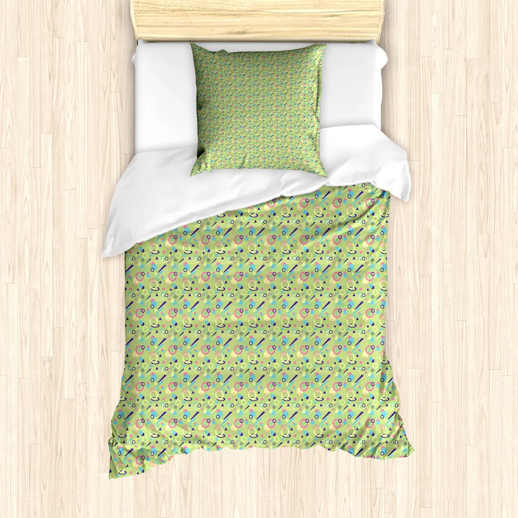 ABAKUHAUS Set Copripiumino Tecnico 135x200 - Antiacaro Memphis