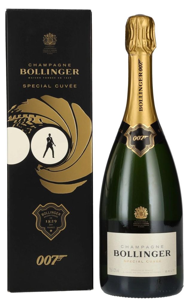 Bollinger Champagne SPECIAL CUVÉE 007 Limited Edition 12% Vol. 0,75l in Geschenkbox