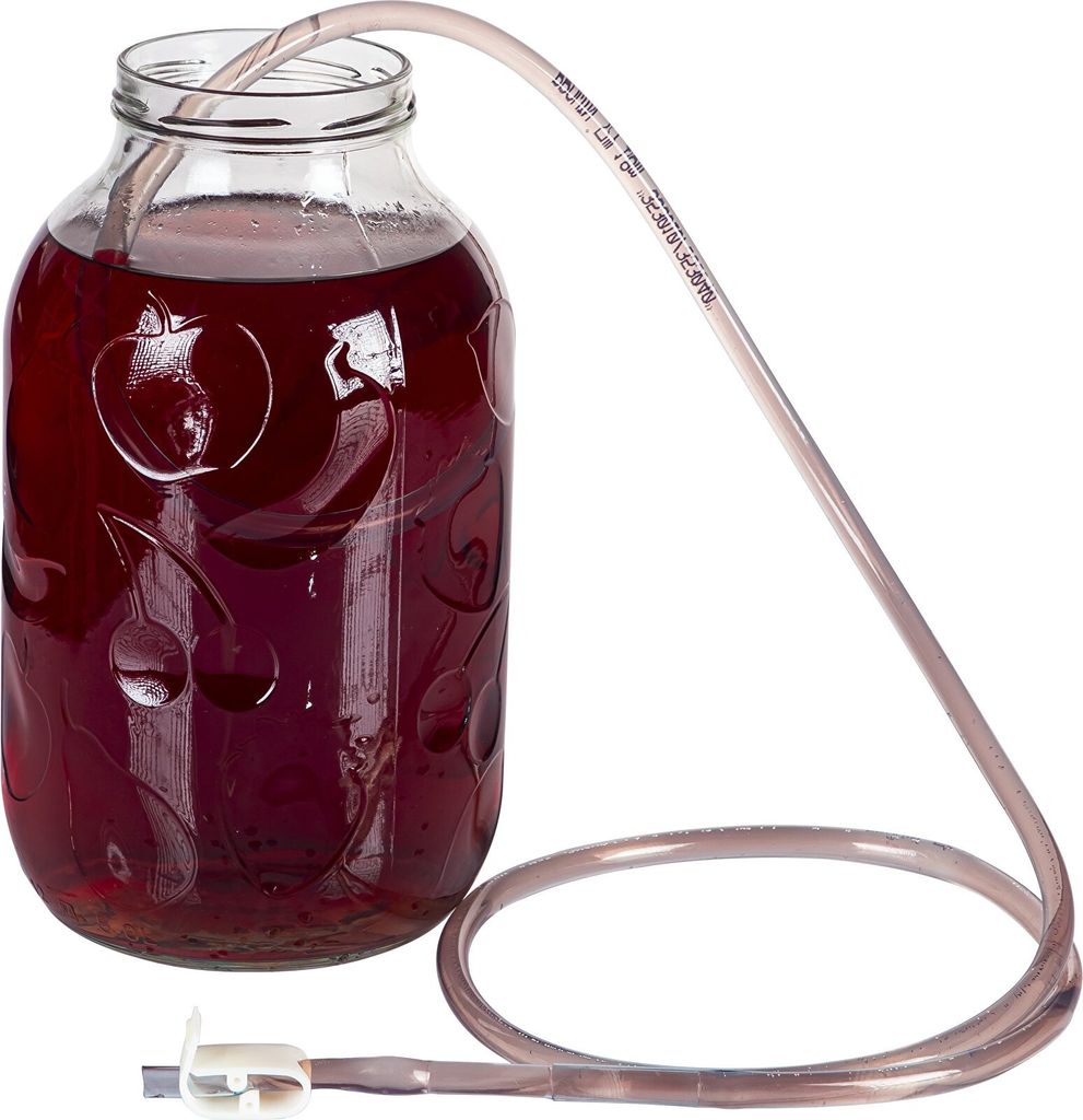 Browin Siphonschlauch für Wein mit Absperrklemme Produktbild 