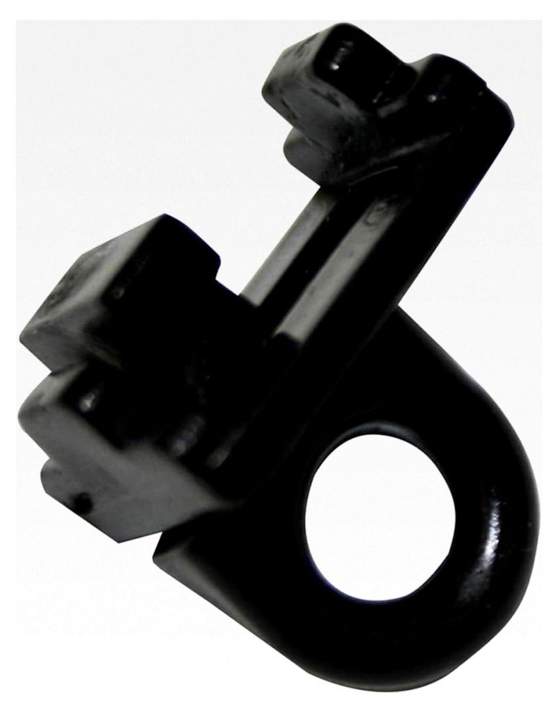 Feststeller für 13 mm Aluminiumschienen und Aluminium-Vorhangschienen, Zwischenfeststeller für Gardinenschienen, Kunststoff, Schwarz, 6 Stück