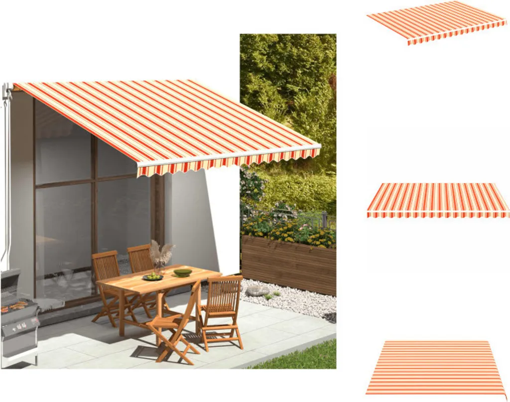 Telo Ricambio Tenda Sole vidaXL 400x300 cm | Ideale per Bambini