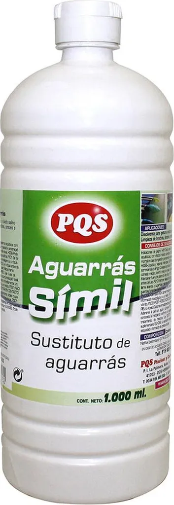 Diluant Synthétique PQS 1L pour Peinture Huile et Nettoyage Outillage