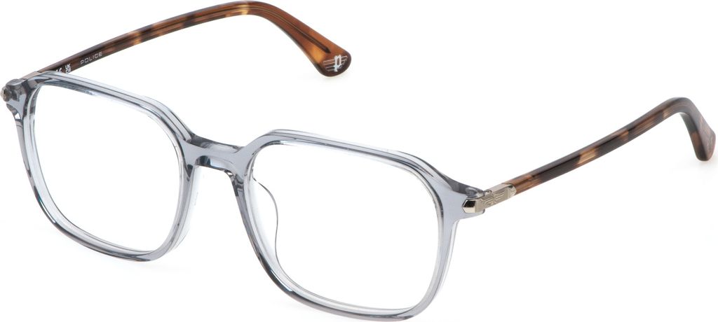 Police VPLP13 04G0 GRIGIO TRASPARENTE 51/18/145 Herren Brillen